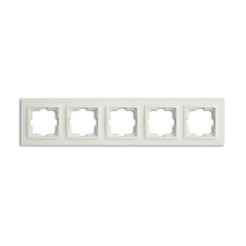 Рамка на 5 постов Mono Electric Despina жемчуг 102-250000-164