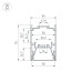 Профиль Arlight IP-LINE-5475-2000 BLACK (Алюминий) 053899