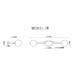 Настенный светильник MyFar Valency MR2031-3W