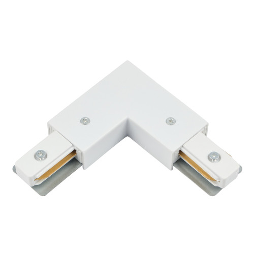 Коннектор угловой с вводом питания для однофазного шинопровода Myfar Accessories for Single MT0101-CLP-W