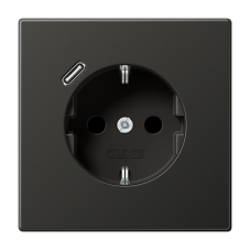 Розетка 2K+З USB Typ C Jung AL1520-18CAN