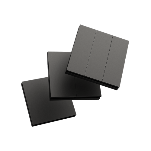 Выключатель Yeelight Pro, серия E20, проводной, 2 клавиши, серый (CN)