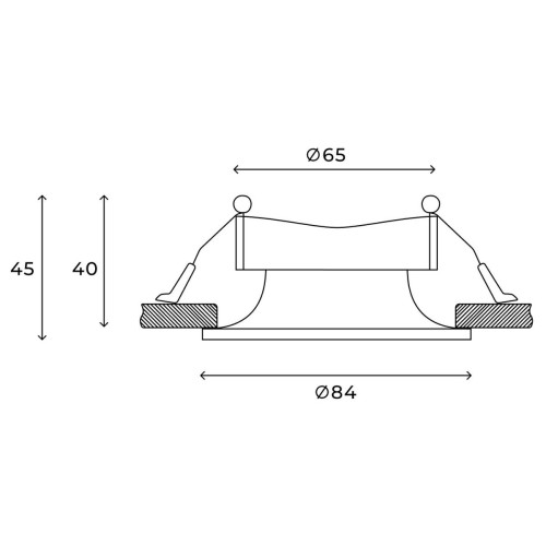 Встраиваемый светильник Hesby Lighting Envision HSBL_0109