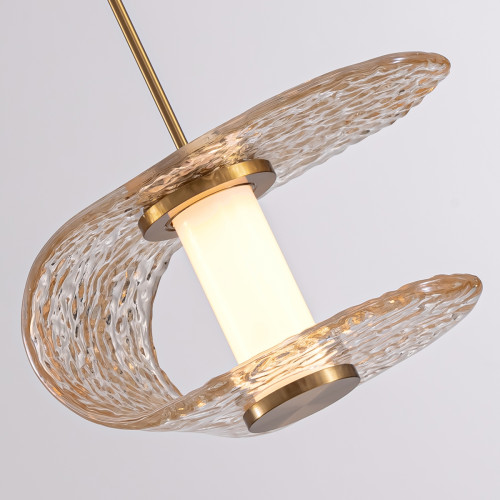 Подвесной светильник Delight Collection MD24020901-3A gold/cognac