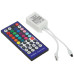 Контроллер с ИК пультом Эра RGBW-Controller-12/24V-96/192W-IP20-IR Б0061113