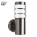 Уличный настенный светильник Arte Lamp Portico A8381AL-1SS