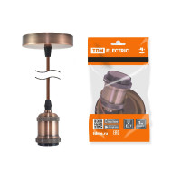 Патрон с кабелем TDM Electric Лофт SQ0335-0072