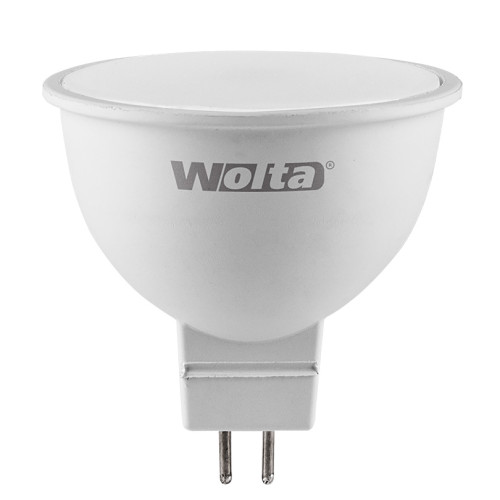 Светодиодная лампа WOLTA 5Вт 4000K GU5.3 матовая 25SMR16-220-5GU5.3