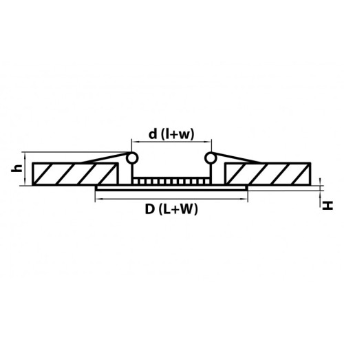 Встраиваемый светодиодный светильник Lightstar Zocco 224124