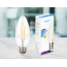 Лампа светодиодная филаментная Ambrella light E27 6W 4200K прозрачная 202220