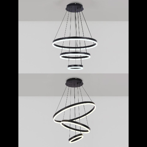 Подвесная люстра Natali Kovaltseva Oreol LED LAMPS 81278