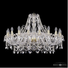 Подвесная люстра Bohemia Ivele Crystal 1411/20/360 G