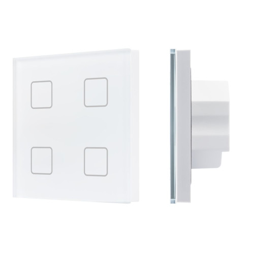 Сенсорная панель DALI-301-11-IN White (BUS/24V, Backlight) (IARL, IP20 Пластик) 046574