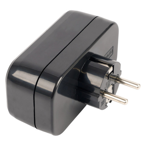 Разветвитель сетевой 2-местный Stekker 250V 16A ABS ADP16-22-20 50680