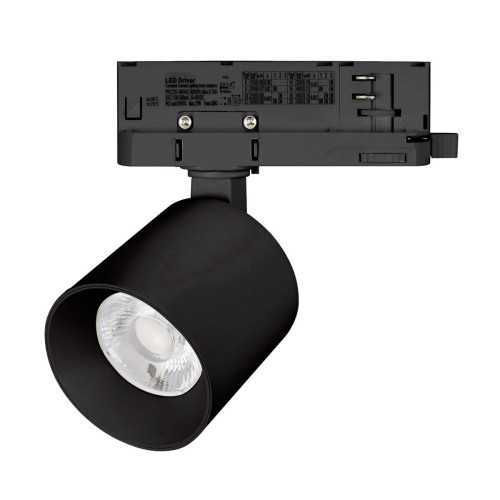 Трековый трехфазный светильник Arlight LGD-DYKE-4TR-R75-16W Warm3000 (BK, 50 deg, 230V, DALI) (IP20 Металл) 058715