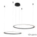 Подвесная люстра Crystal Lux MANZANA SP53W LED BLACK Подвесная люстра Crystal Lux MANZANA SP53W LED BLACK