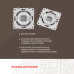 Декоративная заглушка Arte Milano 203.50-1.silver