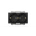 Розетка двухместная с заземлением ELBI Zena Vega 609-014800-907
