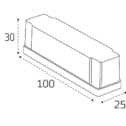 Монтажная коробка Italline IT09-9024 black
