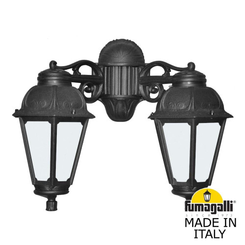 Уличный настенный светильник Fumagalli PORPORA/SABA DN K22.141.000.AYE27 DN