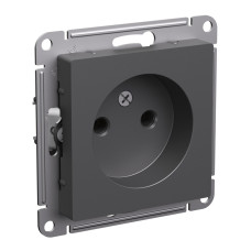 Розетка б/з без шторок, 16А, механизм Systeme Electric AtlasDesign Базальт ATN001441 Розетка б/з без шторок, 16А, механизм Systeme Electric AtlasDesign Базальт ATN001441