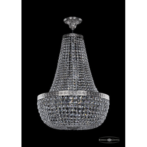 Люстра на штанге Bohemia Ivele Crystal 19111/H2/45IV Ni