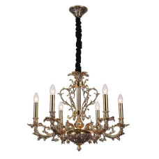 Подвесная люстра Lucia Tucci Firenze 1780.6 Antique Gold