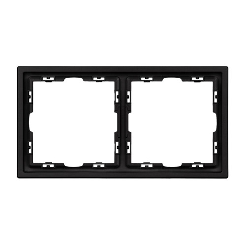 Рамка пластиковая Arlight FRM-NOBE-SFPL-2-BK 054216 Рамка пластиковая Arlight FRM-NOBE-SFPL-2-BK 054216