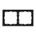 Рамка пластиковая Arlight FRM-NOBE-SFPL-2-BK 054216 Рамка пластиковая Arlight FRM-NOBE-SFPL-2-BK 054216