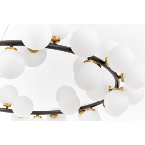 Подвесная люстра Lumina Deco Marsiada LDP 6033-40 BK+MD
