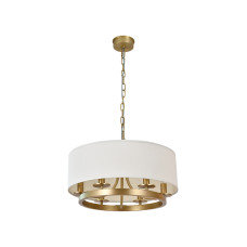 Подвесная люстра Newport 3556/С brass М0071418 Подвесная люстра Newport 3556/С brass М0071418