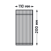 Уличный потолочный светильник Italline IT6030A