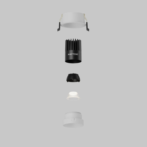 Встраиваемый светильник Maytoni Dip DL115-10W-4K-W