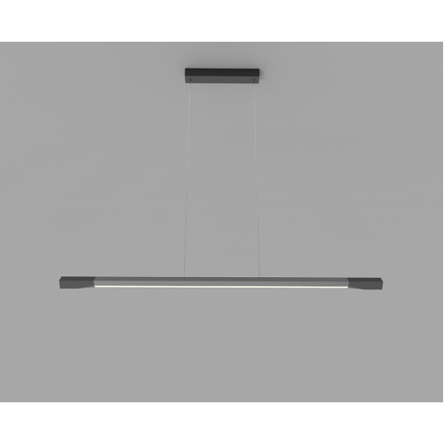 Линейный подвесной светильник Italline IT013-6020 black/silver 3000K
