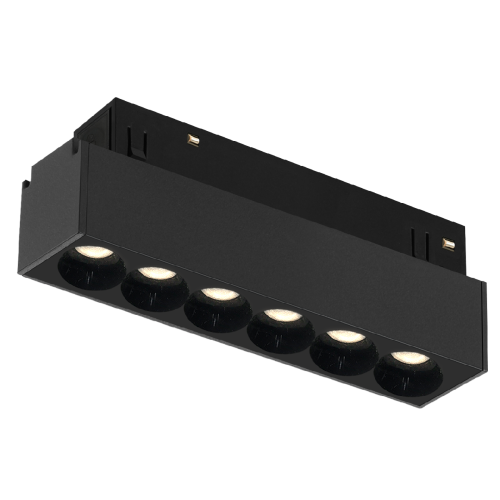 Трековый магнитный светильник iLedex Vision 4822-002-L120-6W-38DG-4000K-BK