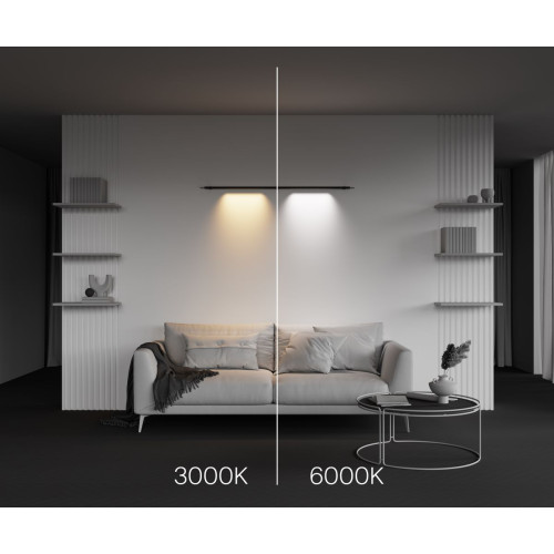Трековый светильник Maytoni Points C101CL-L500-12W3-6K-B