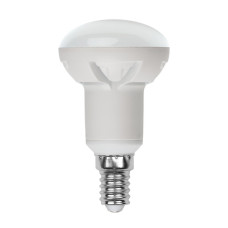 Лампа светодиодная диммируемая (UL-00004710) Uniel E14 7W 3000K матовая LED-R50 7W/3000K/E14/FR/DIM PLP01WH