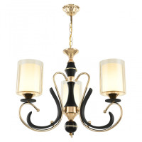 Подвесная люстра Arte Milano Florentia 302237/3 Bk/Gd