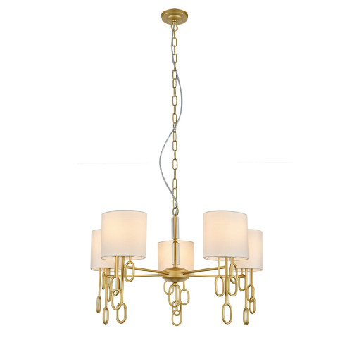 Подвесная люстра Indigo Amali 13026/5P Gold V000479