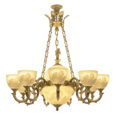 Подвесная люстра Bohemia Ivele Crystal Verona 72003P/9/210 G P1 U Angel Y8 FA4M
