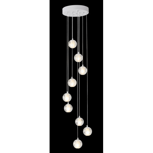 Подвесная люстра Crystal Lux Gaspar GASPAR SP9 D300 WHITE