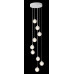 Подвесная люстра Crystal Lux Gaspar GASPAR SP9 D300 WHITE