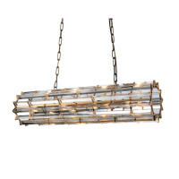 Подвесная люстра Delight Collection Etro KR0966P-8L brass