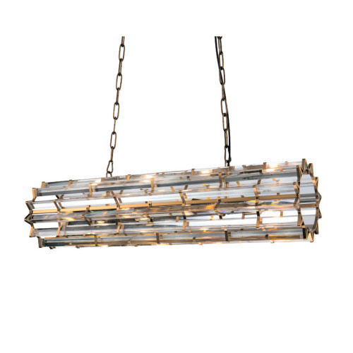 Подвесная люстра Delight Collection Etro KR0966P-8L brass