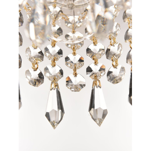 Подвесной светильник Bohemia Ivele Crystal 14781P/11 G Drops Подвесной светильник Bohemia Ivele Crystal 14781P/11 G Drops