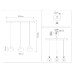 Подвесной светильник Ambrella Light Traditional TR83135