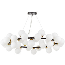 Подвесная люстра Lumina Deco Marsiada LDP 6033-40 BK+MD