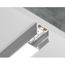 Профиль накладной для светодиодной ленты до 8мм Ambrella Light Illumination GP1650AL