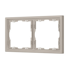 Рамка пластиковая Arlight FRM-NOBE-SFPL-2-CA 059456