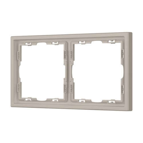 Рамка пластиковая Arlight FRM-NOBE-SFPL-2-CA 059456